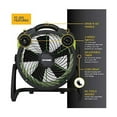 thumbnail image 3 of XPOWER High Velocity Whole Room Air Mover Air Circulator Utility Floor Fan, 3 of 7