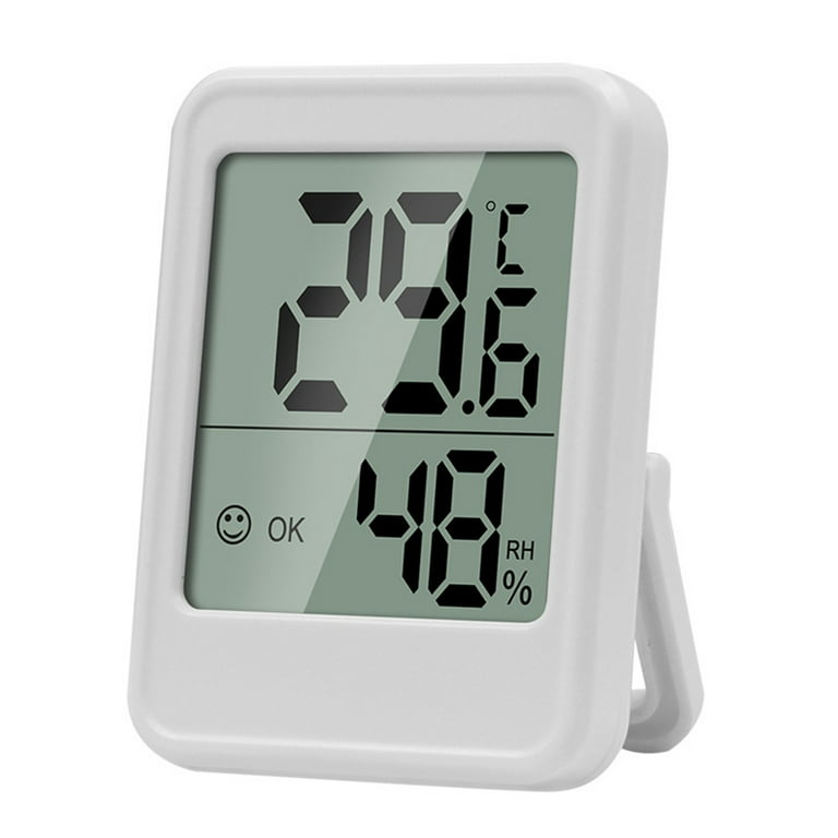 Hygrometer Indoor Thermometer, Desktop Digital Thermometer with