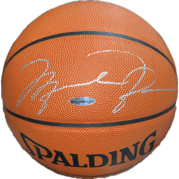 Michael Jordan Signed Spalding Official NBA Game Basketball Beckett & GOAT