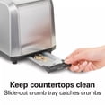 thumbnail image 5 of 2 Slice Toaster - Stainless Steel, 5 of 8
