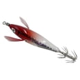 thumbnail image 3 of Señuelo Pesca Luminoso Anzuelos Calamar Anzuelo Artificial Cebos Jigging () Rojo, 3 of 4