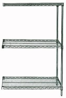 Alera Stackable Posts For Wire Shelving, Stackable Posts For Wire Shelving