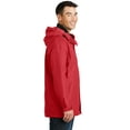 thumbnail image 3 of Port Authority J777 Mens 3 in 1 Jacket, Red & Black - Large, 3 of 5