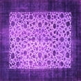 thumbnail image 1 of Ahgly Company Indoor Square Persian Pink Bohemian Area Rugs, 7' Square, 1 of 4