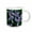White, variant on 3drose, Oregon, Mt Hood National Forest. Wild Iris Close-up., 11oz Mug
