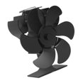 thumbnail image 4 of Ventilador de Estufas de 6 Blades, Ventilador de Estufa Negra de 1400 rpm por gasolina, 4 of 7