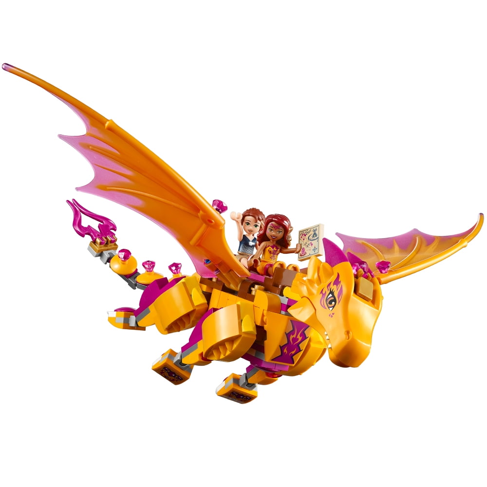lego elves lava cave