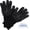 Black, variant on BBQ Gloves, 1472°F Heat Resistant Gloves Fireproof Mitts, Grilling Gloves Silicone Non-Slip Washable Oven Glove, Kitchen Glove for Barbecue, Grilling, Cooking, Baking, Camping, Smoker (Red)