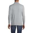 thumbnail image 2 of Lands' End Men's Super-T Cotton-Blend Mock Turtleneck Shirt, 2 of 7