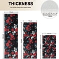thumbnail image 4 of Pioneer Flower Floral Print Pattern Kitchen Rugs Sets Of 3,Kitchen Runner Rugs Non Skid Washable,Decorative Kitchen Floor Mats for Kitchen,Sink,Laundry,17"x30"+ 17"x47" + 17"x59", 4 of 6