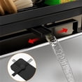 thumbnail image 3 of Stainless Steel Sponge Holder Sink Drain Rack with Drain Tray Kitchen Storage, 3 of 12
