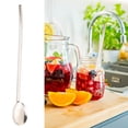 thumbnail image 3 of HOARBOEG 304 Stainless Steel Straw Spoon Coffee Stirring Spoon, 3 of 5