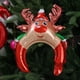 thumbnail image 5 of 1/20 piezas de globos navideños, diadema con astas de Papá Noel, banda para el cabello, globo de aluminio, decoración navideña de Año Nuevo, regalos para niños, 5 of 5