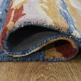 thumbnail image 3 of Rugsotic Carpets Hand Tufted Wool Eco-Friendly Area Rugs - 2'6''x10', Runner, Multicolor, Modern Contemporary Design, High Pile Handmade Anti Skid Rugs for Living Room, Bed Room (K00S13), 3 of 9