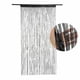 thumbnail image 2 of Naiovety Cortina de hilo de pared para puerta, divisor de sala de estar con borlas, decoración DIY, cortinas colgantes decorativas para el Negro, 2 of 6