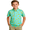 Turquoise Banana, variant on Aideaone Boys Performance Polo Shirts Short Sleeve Hawaiian Tropical Graphic Print Casual Shirts Size 5-14