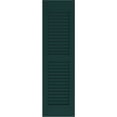 thumbnail image 5 of Ekena Millwork 18"W x 56"H Americraft Two Equal Louver Exterior Real Wood Shutters (Per Pair), Thermal Green, 5 of 10
