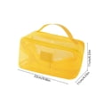 thumbnail image 3 of AUNVITO Mesh Storage Bag, Large Capacity Travel Toiletry Bag, Portable Cosmetic Organizer with Handle, 3 of 6