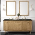 thumbnail image 6 of James Martin Vanities 545-V72-3Pht Laurent 72" Wall Mounted Or Free Standing Double Basin, 6 of 7