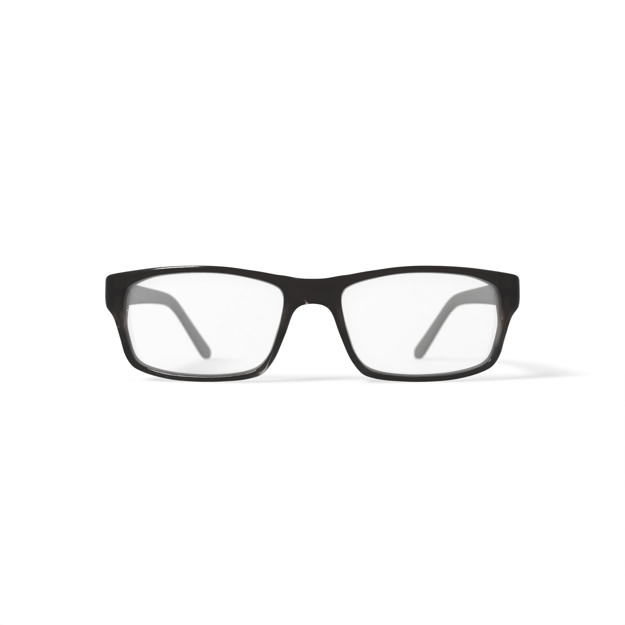Contour Men's FM14088 Rectangular Prescription Eyeglasses with Case, Dark Grey