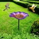thumbnail image 1 of pstuiky Bebederos metálicos para exteriores, comederos para colibríes con estaca metálica, ideales para decorar jardines y patios., 1 of 5