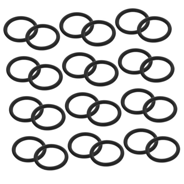 1 Ensemble de Rondelles de Robinet Joint de Remplacement Pièces de Rechange pour Robinet Extérieur Rondelle Plate Joint de Remplacement Assortiment de Rondelles Plates Kit de Rondelle de Jardin Nitrile Noir