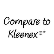 Great Value Soothing Lotion Facial Tissues, 4 Cubes, 60 Tissues per Cube, 3-Ply, Compare to Kleenex®