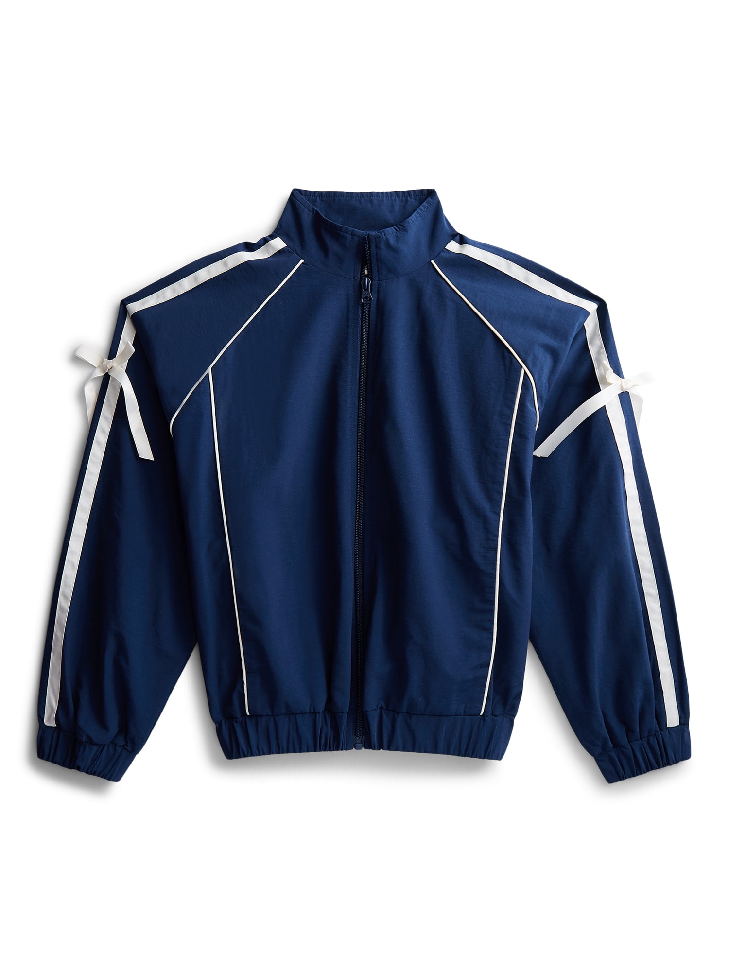 Weekend Academy Girls Bow Track Jacket, Sizes 4-18