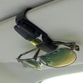 thumbnail image 3 of Porta gafas, 2 piezas de soportes para gafas de sol para coche, porta gafas dobles con clips, 3 of 5