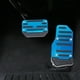thumbnail image 1 of 2 piezas cubiertas de pedal de freno accesorios interiores de pie de repuesto Azul, 1 of 8
