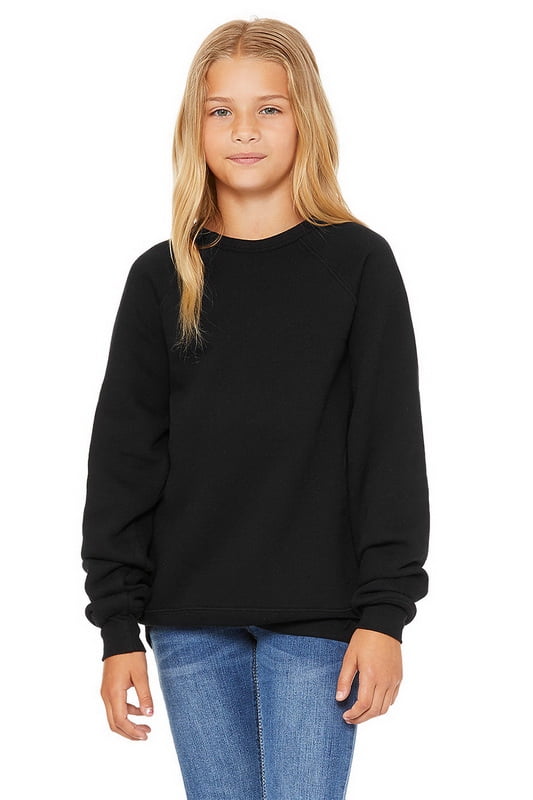 bella canvas youth raglan