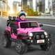 thumbnail image 2 of Coche Eléctrico Montable para Niños Costway 12V 2 Asientos Mando 2,4G Rosado, 2 of 3