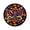D,40x40cm, variant on Halloween Octopus Optical Illusion Round Rug Spooky Checkerboard 3D Visual Doormat Non Entryway Floor Mat