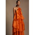 thumbnail image 3 of Vestido largo bellabarnetten Jesmin sin mangas con capas de flores, 3 of 7