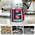 thumbnail image 6 of Yayeee Ashtray with Lid for Cigarette Smokeless Stainless Steel Home Ash Holder, Navy Blue Stripes, 6 of 7