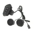 Motorcycle Bluetooth Communication Headset 2000mah Wireless Waterproof