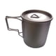 thumbnail image 3 of Olla de titanio para mochilero, taza de agua de titanio, botella, vajilla, té para acampar, taza de café para senderismo, senderismo, interior, exteri 420ML, 3 of 9