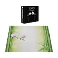 thumbnail image 4 of Ambesonne Spa Themed Jigsaw Puzzle, Calm Orchids Branches, Heirloom-Quality Fun Activity for Family Durable Cardboard, 1000 pcs, White Green, 4 of 6