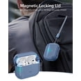 thumbnail image 4 of ESR Protective Case for AirPods Pro 3 (2025) - Full Drop Protection Cover with Lanyard & MagSafe | Compatible with AirPods Pro 3rd Generation Charging Case | Dark Blue, 4 of 9
