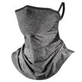 thumbnail image 2 of RYDCOT Cycling Mask with Ear Loops Neck Gaiter Balaclava Cover for Outdoors Breathable Sunproof Ice Silk Head Cover for Men and Women Dark Gray, 2 of 3