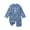 Blue, variant on Gerichy Boys Swim Set, 2T 3T 4T 5T Swimsuit Boys Boys Two Piece Rash Guard Swimsuits Kids Short Sleeve Swimwear Sets Bathing Suit with Sun Hat