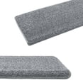 thumbnail image 5 of Pure Era Bullnose Carpet Stair Treads Protector Cover 9" x 30" Indoor Non Slip Self Adhensive (Set of 14,Gray), 5 of 12