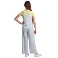 thumbnail image 4 of Instagirl Girls' Jumpsuit Set - 2 Piece T-Shirt and Baggy Flare Leg Twill Overalls (7-12), 4 of 7