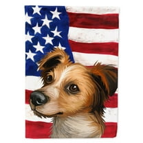 Carolines Treasures CK6597CHF Kromfohrlander American Canvas House Size Outdoor-Flags, Multicolor