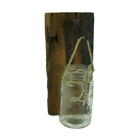  Rustic  Hanging Mason Jar Wood Wall  Decor  Walmart  com