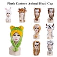 thumbnail image 5 of Hedging Cap Hat With Pom Cartoon Hat Earflap Cap Plush Animal Hats Plush Animal Winter Hat Plush Hat Hat 2, 5 of 8