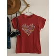 thumbnail image 3 of I Love You Baby Heart T-Shirt Women -Image by Shutterstock, Female Large, 3 of 4
