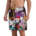 thumbnail image 2 of The Cuphead Show Mens Swim Trunks Quick Dry Board Shorts with Mesh Lining Beach Shorts Swimwear Bathing Suits, 2 of 7
