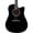 Black, variant on Motion D150CE Dreadnought Acoustic-Electric Guitar -