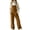 Yellow, variant on QIYAGBSA Corduroy Overalls for Women Adjustable Straps Wide Leg Pockets Bib Front Jumpsuit Loose Fit Casual Fall Winter Full Length Trousers for Everyday Wear
